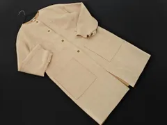 ZARA ザラ Woman Basic COLLECTION スウェード調 ノーカラー コート sizeM/ベージュ ◇■ レディース