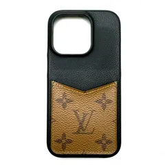 【楠本質店/元住吉】ルイヴィトン　Louis Vuitton　モノグラムリバース　iPhoneケース　14Pro用　スマホケース　M81999【中古】