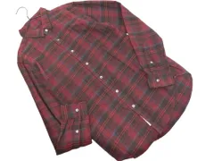 JOURNAL STANDARD relume ジャーナルスタンダードレリューム チェック ブラウス シャツ sizeS/ボルドー ◇■ レディース