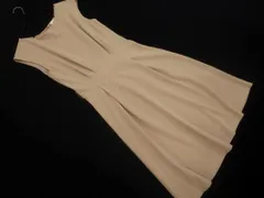 INDEX インデックス Aライン ワンピース sizeL/ライトベージュ ◇■ レディース