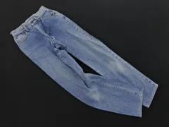 SOMETHING サムシング エドウィン USED加工 デニムパンツ size29/青 ■■ レディース
