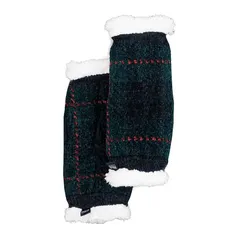 [グンゼ] あったかレッグウォーマー POLO BCS/ポロ ビーシーエス 防寒 あたたか ギフト クリスマス プレゼント もこもこ 裏側ボア グリーン Free Size