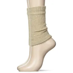 [グンゼ] レッグウォーマー SABRINA サブリナ 絹合わせ 表糸綿100 肌側絹100 ショート丈 レディース モクベージュ フリーサイズ