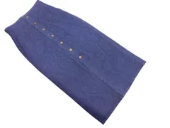 Lee リー フロントボタン ハイウエスト デニムスカート sizeS/紺 ■■ レディース