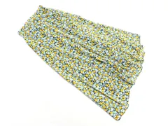 fifth フィフス 花柄 ロング スカート sizeM/紺 ■■ レディース