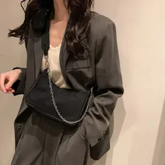 ショルダーバッグ ポシェット ショルダーバッグ レディース 斜め掛け チェーンバッグ 小さめ ウエストバッグ