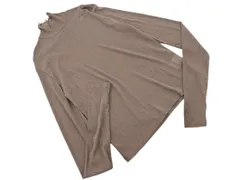 CLASSICAL ELF クラシカルエルフ メロウフリル シアー カットソー sizeXL/モカ ◇■ レディース