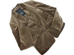 KEITH キース ベロア テーラード ジャケット size38/カーキ ◇■ レディース