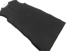 CLASSICAL ELF クラシカルエルフ Vネック ロング スリット ジャンパー スカート sizeL/黒 ◇■ レディース