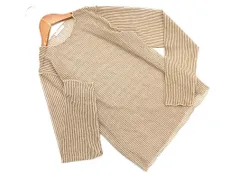 CLASSICAL ELF クラシカルエルフ メロウフリル シアー カットソー sizeM/ベージュ ◇■ レディース