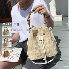 トートバッグ 巾着かごバッグ トートバッグ 2WAY 手提げ