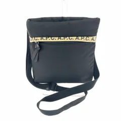 A.P.C. アーペーセー ミニショルダーバッグ  ロゴ/ナイロン    ブラック ユニセックス / 240001174523