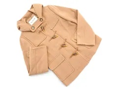 Ray BEAMS レイビームス ウール混 ショート ダッフル コート size0/茶 ◇■ レディース