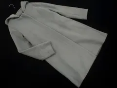 a day in the life アデイインザライフ ユナイテッドアローズ フード付き ノーカラー コート size36/水色 ◇■ レディース