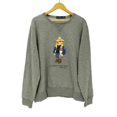 ポロラルフローレン POLO RALPH LAUREN POLO BEAR FLEESE CREW ポロベアー フリース クルーネック スウェット トレーナー メンズ import：L 