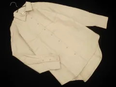 SMUK スムーク フェイクレザー シャツ ジャケット sizeM/ベージュ ◇■ レディース