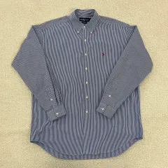 L ポロラルフローレン コットン チェック シャツ 1030 MR1