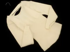 新品 TAN タン ウール混 スポンディッシュ モヘア コルセット Vネック ニット セーター sizeF/オフホワイト ◇■ レディース