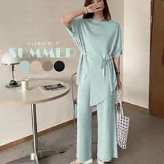 ニットセットアップ 冷感タッチレディース SK17571005-0726