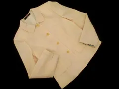 LEONARD レオナール FASHION テーラード ジャケット size9AR/クリーム ■◇ レディース