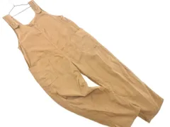 ZARA ザラ デニム オールインワン sizeL/茶 ■■ レディース