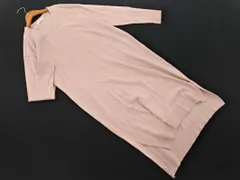 LOWRYS FARM ローリーズファーム Vネック ニット ワンピース sizeM/ピンク ◇■ レディース