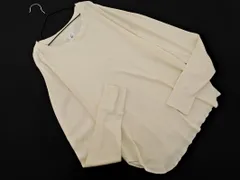 6 ROKU ビューティー＆ユース ユナイテッドアローズ ウール混 プルオーバー アイボリー ◇■ レディース