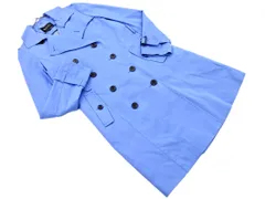 INDIVI インディヴィ ライナー 付き トレンチ コート size38/青 ◇■ レディース