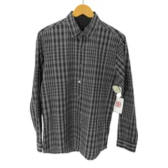 カルバンクラインプラチナ CALVIN KLEIN PLATINUM チェック柄 ロングスリーブシャツ メンズ  M