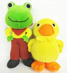 当時物 トロイマー ぬいぐるみ 2点セット VO-2 ケロ吉 VO-1 ガーコちゃん 長期保管品 von Traumer ビックサイズシリーズ Z002-1128-9