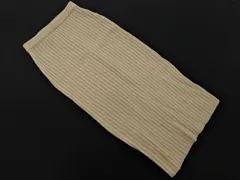 AZUL BY MOUSSY アズールバイマウジー ニット ロング スカート sizeS/ベージュ ◇■ レディース