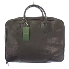 ポールスミス PAUL SMITH ブリーフケース ビジネスバッグ 書類かばん ハンドバッグ レザー 牛革 ロゴ 黒 ブラック タグ付き PSG851 /BB