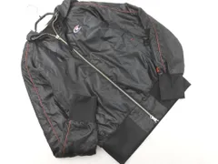 Champion チャンピオン 裏起毛 ロゴ 刺繍 ジップアップ パーカー sizeO/黒 ◇■ メンズ