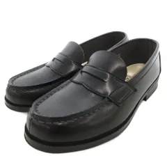 ハルタ HARUTA KIDS タグ付き コインローファー シューズ 21cm 黒 /UO