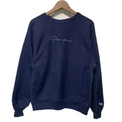 Champion REVERSE WEAVE　スウェット　90s vintage　90年代　刺しゅうタグ　長袖　トレーナー　クルーネック　裏起毛　ブランドロゴ　USA製　古着