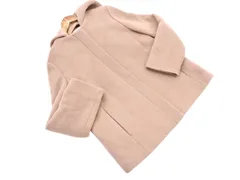 BEAUTY & YOUTH ビューティ&ユース ユナイテッドアローズ ウール混 フード 付き ノーカラー ジャケット sizeM/ベージュ ◇■ レディース