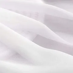 moonfarm 100D ソフト シフォン 生地 手芸 布 薄手 (ホワイト,  10m)のサムネイル