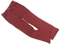 SLY スライ フレア デニムパンツ size26/赤茶 ■■ レディース