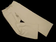 新品 ZARA ザラ ストライプ イージー ワイド パンツ sizeM/ベージュｘ茶 ◇■ メンズ