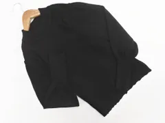 earth music&ecology アースミュージック＆エコロジー リブ 切替 モックネック ニット セーター sizeF/黒 ◇■ レディース