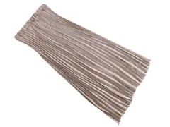 earth music&ecology アースミュージック＆エコロジー ロング プリーツ スカート sizeF/モカ ■■ レディース