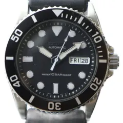 セイコー SEIKO ダイバーズウオッチ 腕時計 ウォッチ 自動巻き デイト カレンダー 黒文字盤 シルバー色 7S26-0040 ■GY18 /MQ