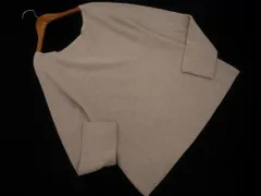 SHIPS シップス ウール100% ボートネック ニット セーター ベージュ ◇■ レディース