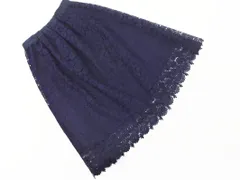 FREE'S MART フリーズマート 総レース スカート sizeFR/紺 ◇■ レディース