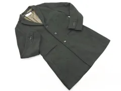 ABAHOUSE アバハウス ウール混 チェスター コート size50/深緑 ◇■ メンズ