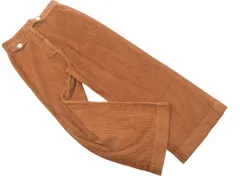 ZARA WOMAN ザラ ウーマン コーデュロイ パンツ size36/茶 ◇■ レディース
