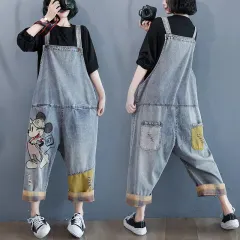ミッキー キャラクター オーバーオール (M L XL)
