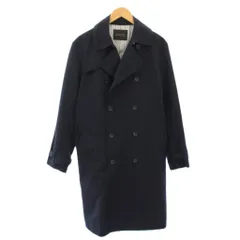 ナノユニバース nano universe 7DAYS COAT ダブルトレンチコート スプリングコート 春アウター M ネイビー 674-0211002 /TKのサムネイル