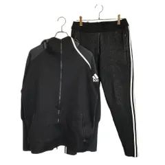 ADIDAS アディダス ID ニット パーカー スウェット パンツ ジャージ セットアップ DT0905 DT0907 L/M ブラック メンズ