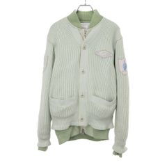サカイ 24AW ゴンズ マルチパッチ ナイロンツイル ニット セーター 1 